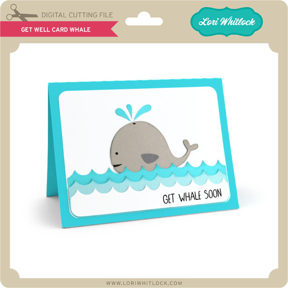 Get Well Card Whale