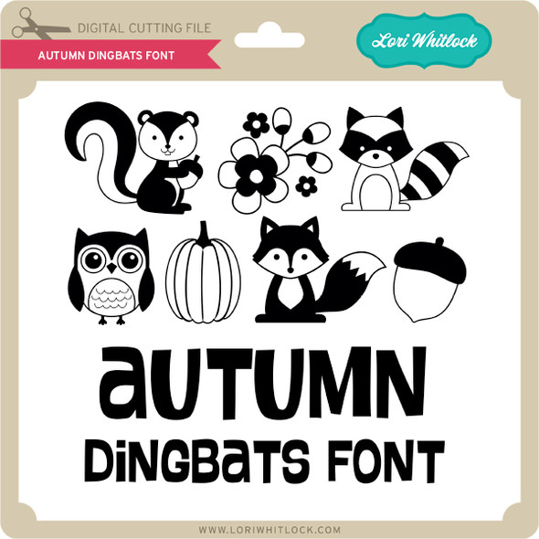 Autumn Dingbats Font