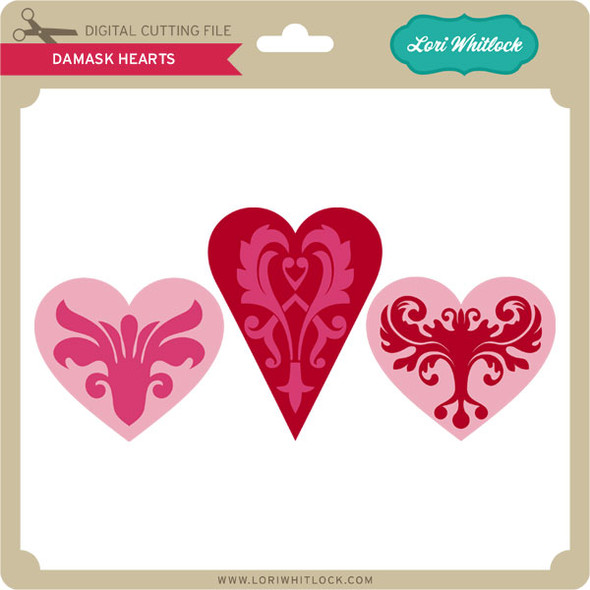 Damask Hearts