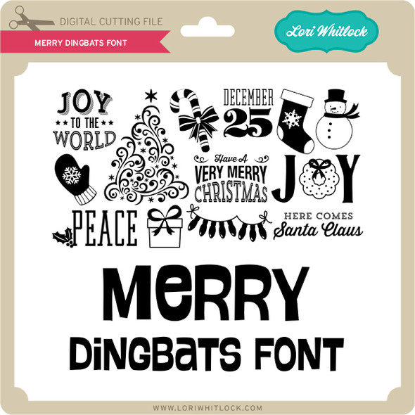 Merry Dingbats Font