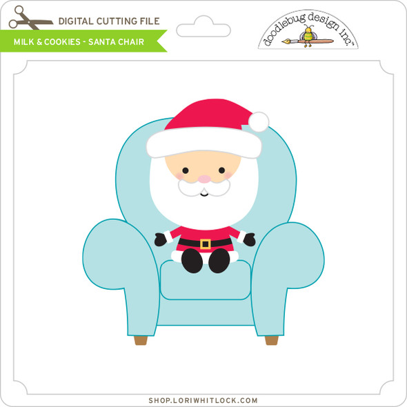 Milk & Cookies - Santa Chair