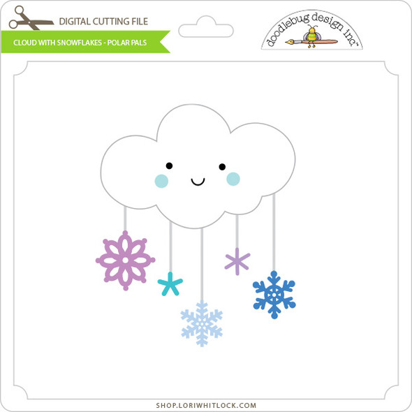 Cloud With Snowflakes - Polar Pals