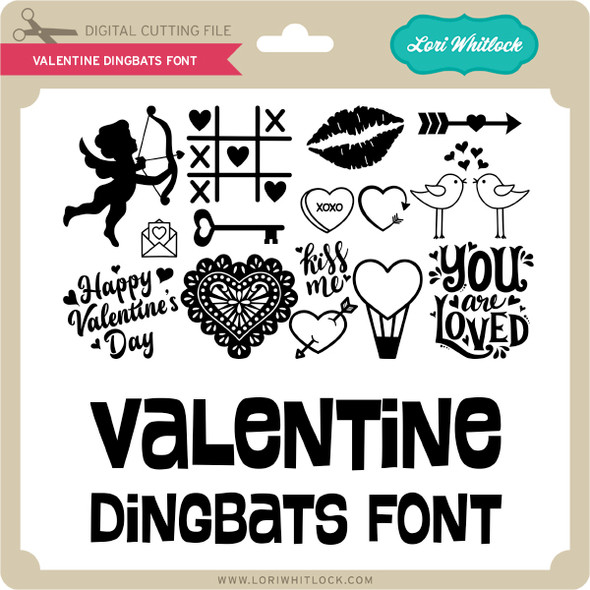 Valentine Dingbats Font