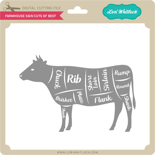 Farmhouse Sign Cuts of Beef