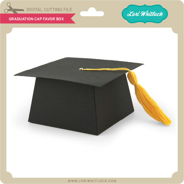 Graduation Cap Favor Box