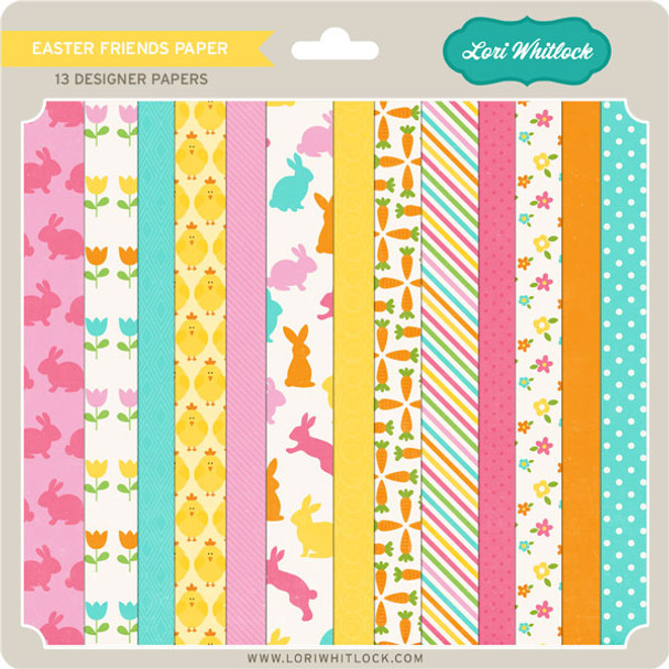 Pattern Fill Set Easter Friends