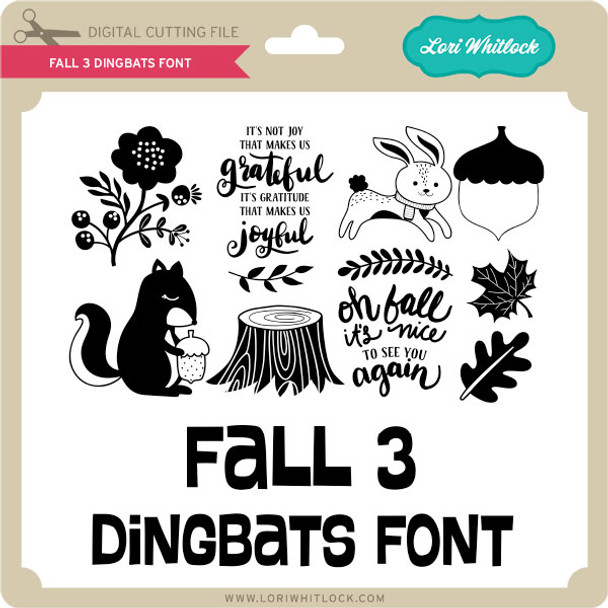 Fall 3 Dingbats