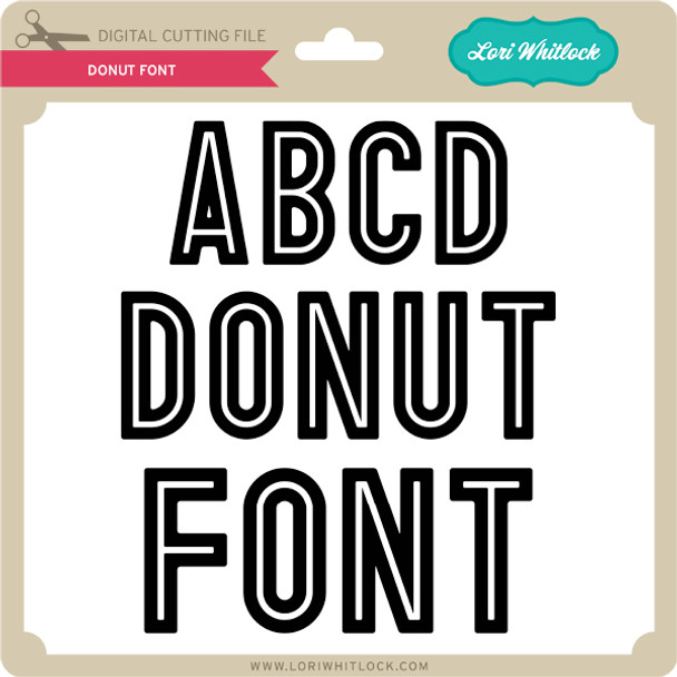 Donut Font