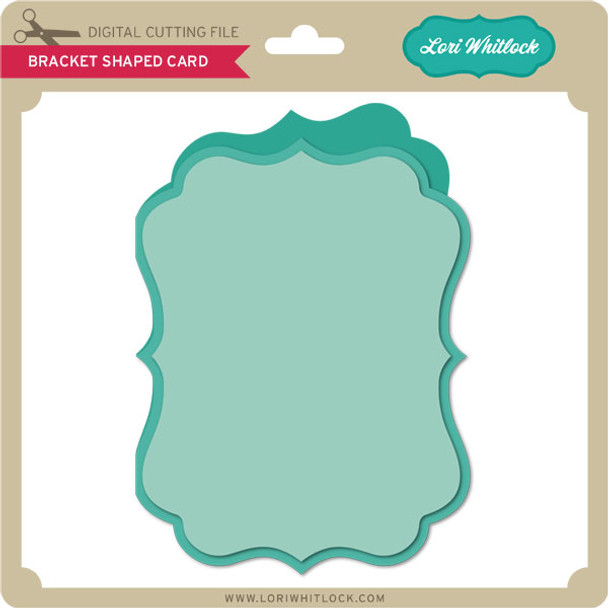 Bracket Shaped Card