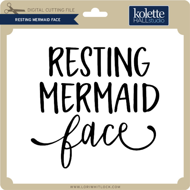 Resting Mermaid Face 2