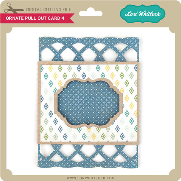Ornate Pull Out Card 4