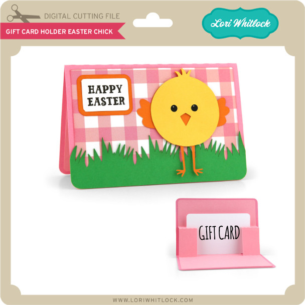 Gift Card Holder Easter Chick