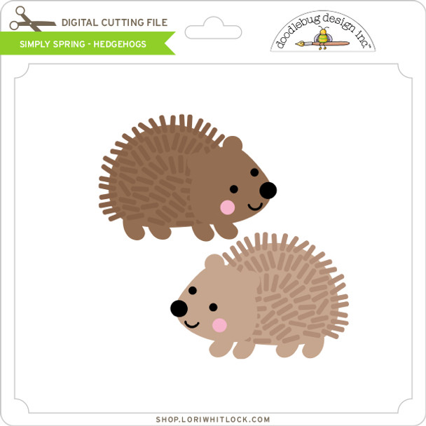 Simply Spring - Hedgehogs