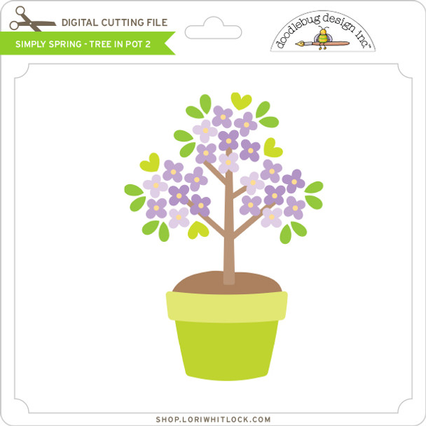 Simply Spring - Tree in Pot 2