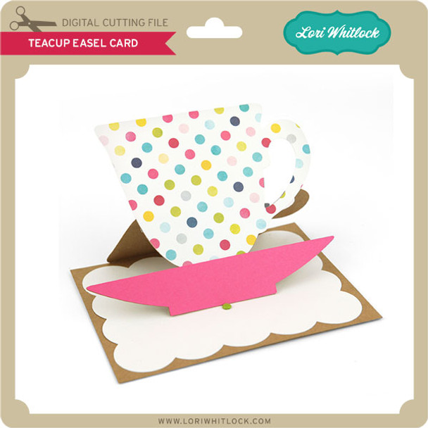 Teacup Easel Card