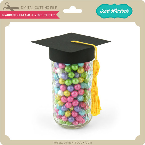 Graduation Hat Small Mouth Topper