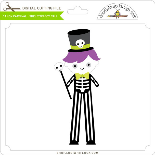Candy Carnival - Skeleton Boy Tall