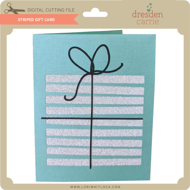 Striped Gift Card
