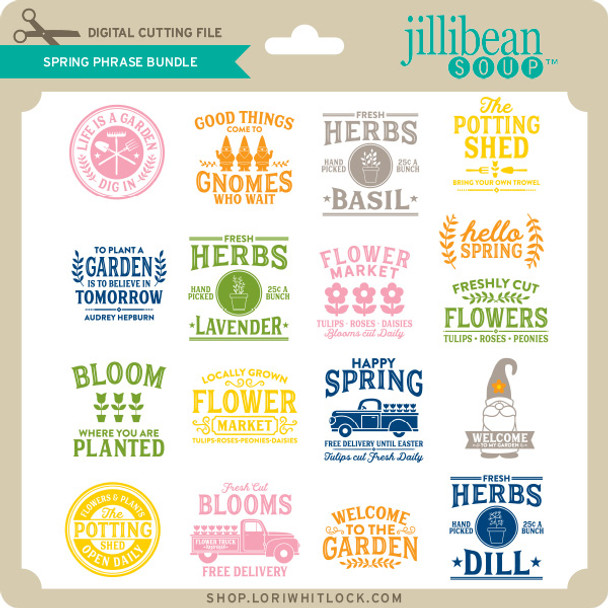 Spring Phrase Bundle