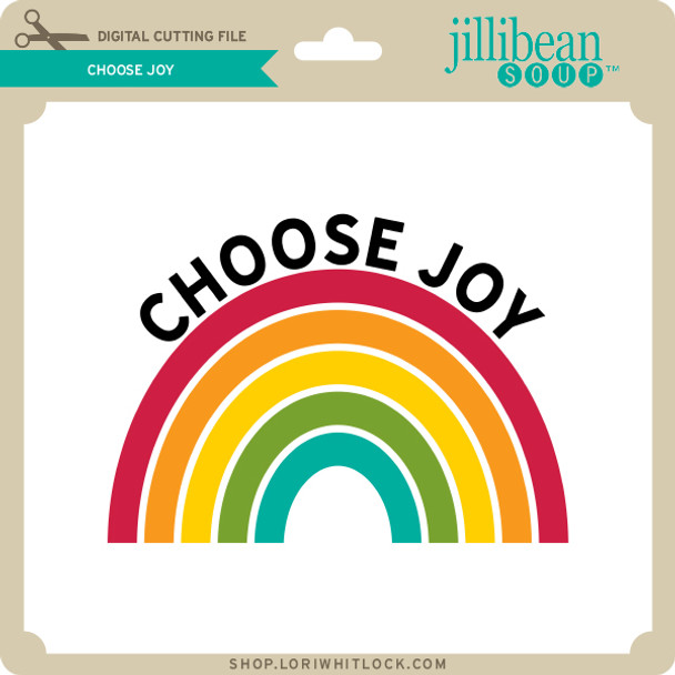 Choose Joy Rainbow