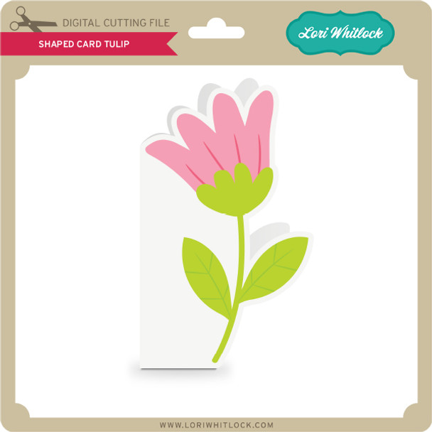 Shaped Card Tulip