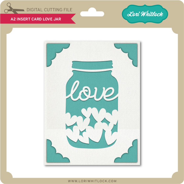 A2 Insert Card Love Jar