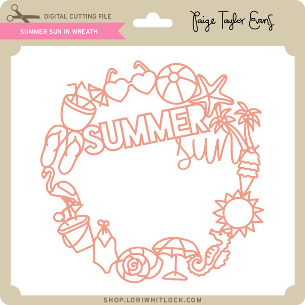 Summer Sun in Wreath