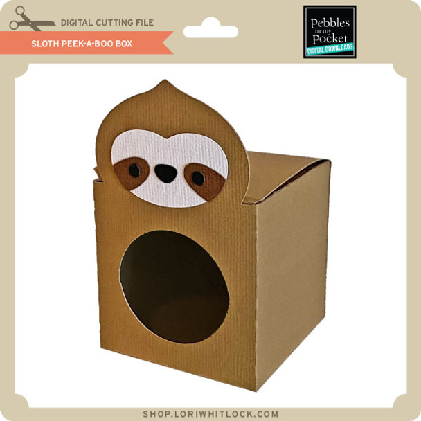 Sloth Peek-A-Boo Box