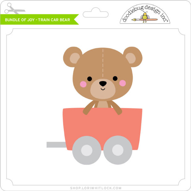 Bundle of Joy - Train Car Bear