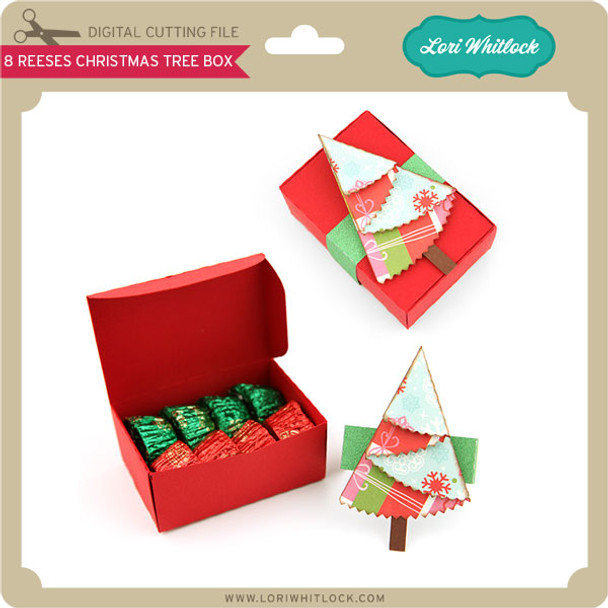 8 Reeses Christmas Tree Box
