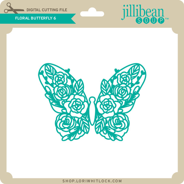 Floral Butterfly 6