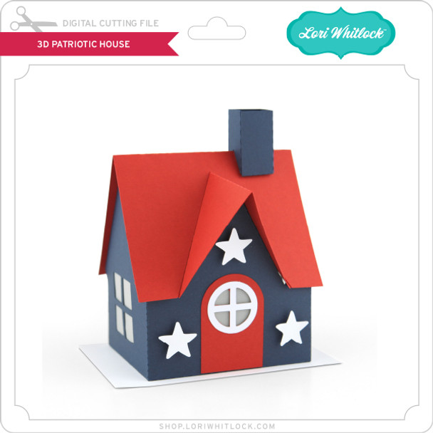 3D Patriotic House