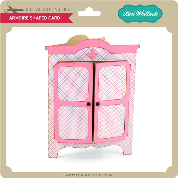 Armoire Shaped Card