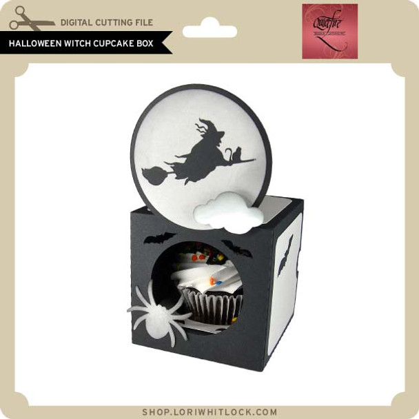 Halloween Witch Cupcake Gift Box