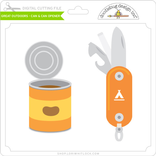 Great Outdoors - Can & Can Opener