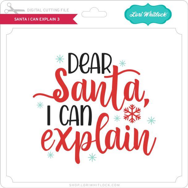 Santa I Can Explain 3