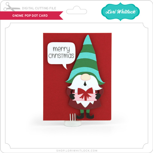 Gnome Pop Dot Card