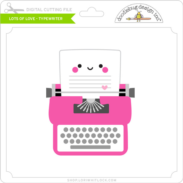 Lots of Love - Typewriter