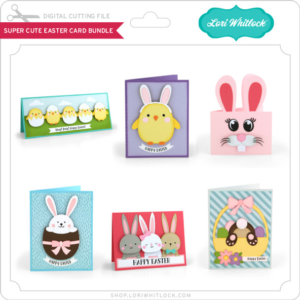 Super Cute Easter Card Bundle