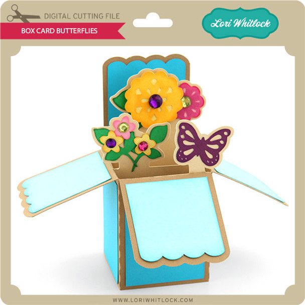 Box Card Butterflies