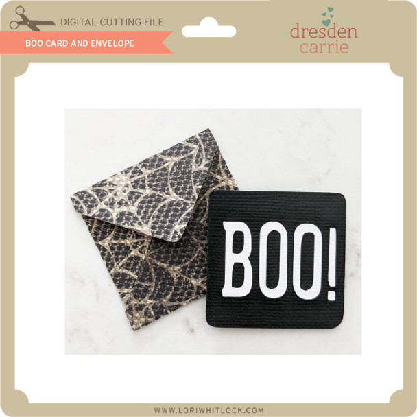 Boo Card and Envelope