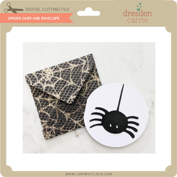 Spider Card and Envelope