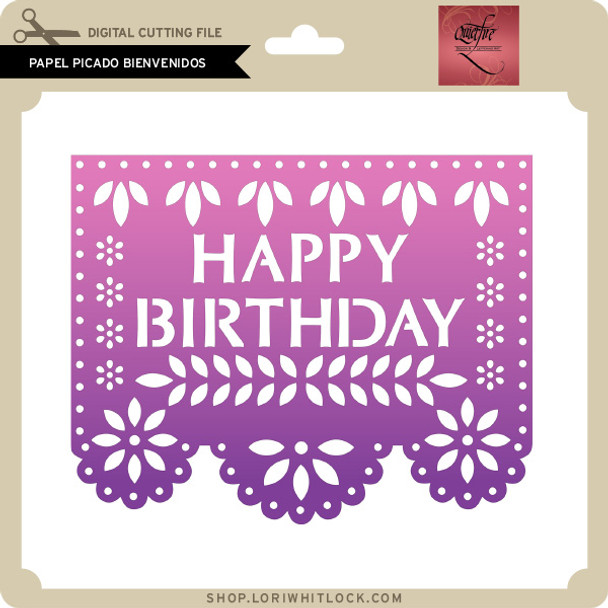 Papel Picado Happy Birthday