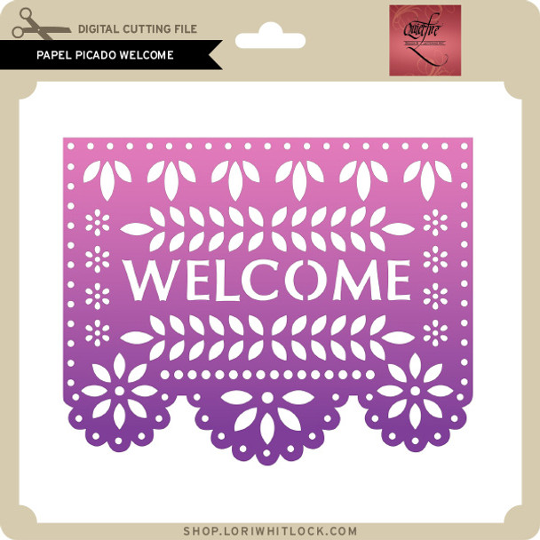 Papel Picado Welcome