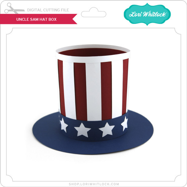 Uncle Sam Hat Box