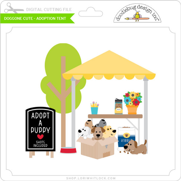 Doggone Cute - Adoption Tent