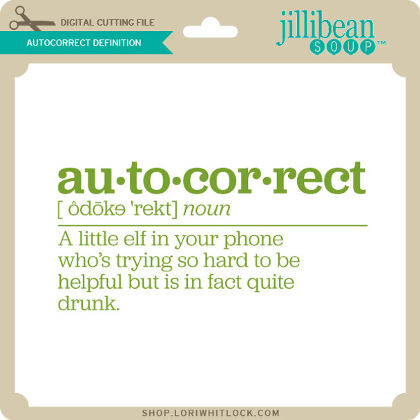 Autocorrect Definition