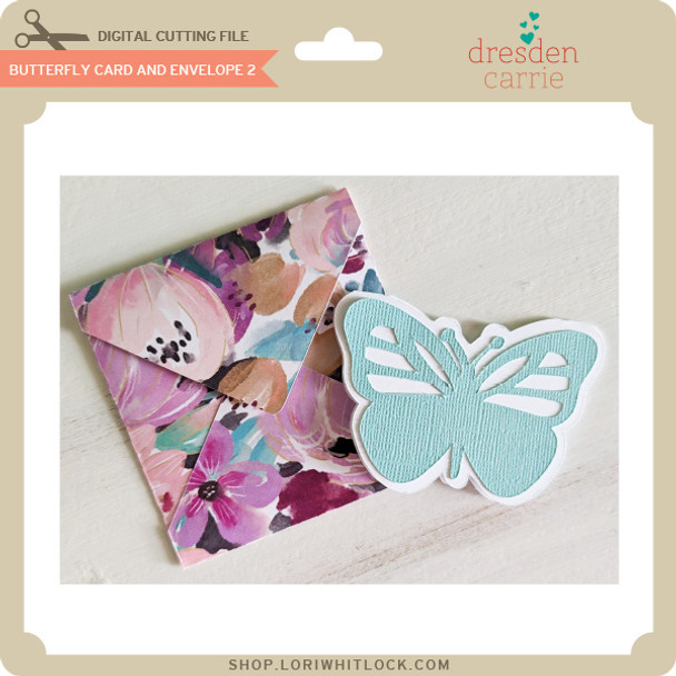Butterfly Card And Envelope 2