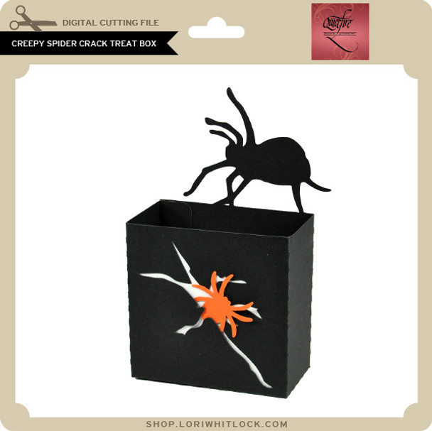 Creepy Spider Crack Treat Box