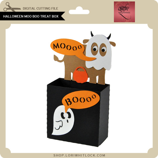 Halloween Moooo Boooo Treat Box